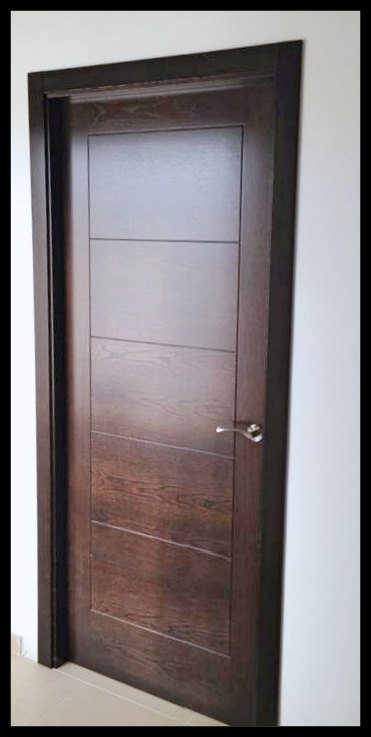 Trabajos realizados de puertas en madera en obras particulares en Madrid