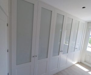 puertas lacadas en blanco